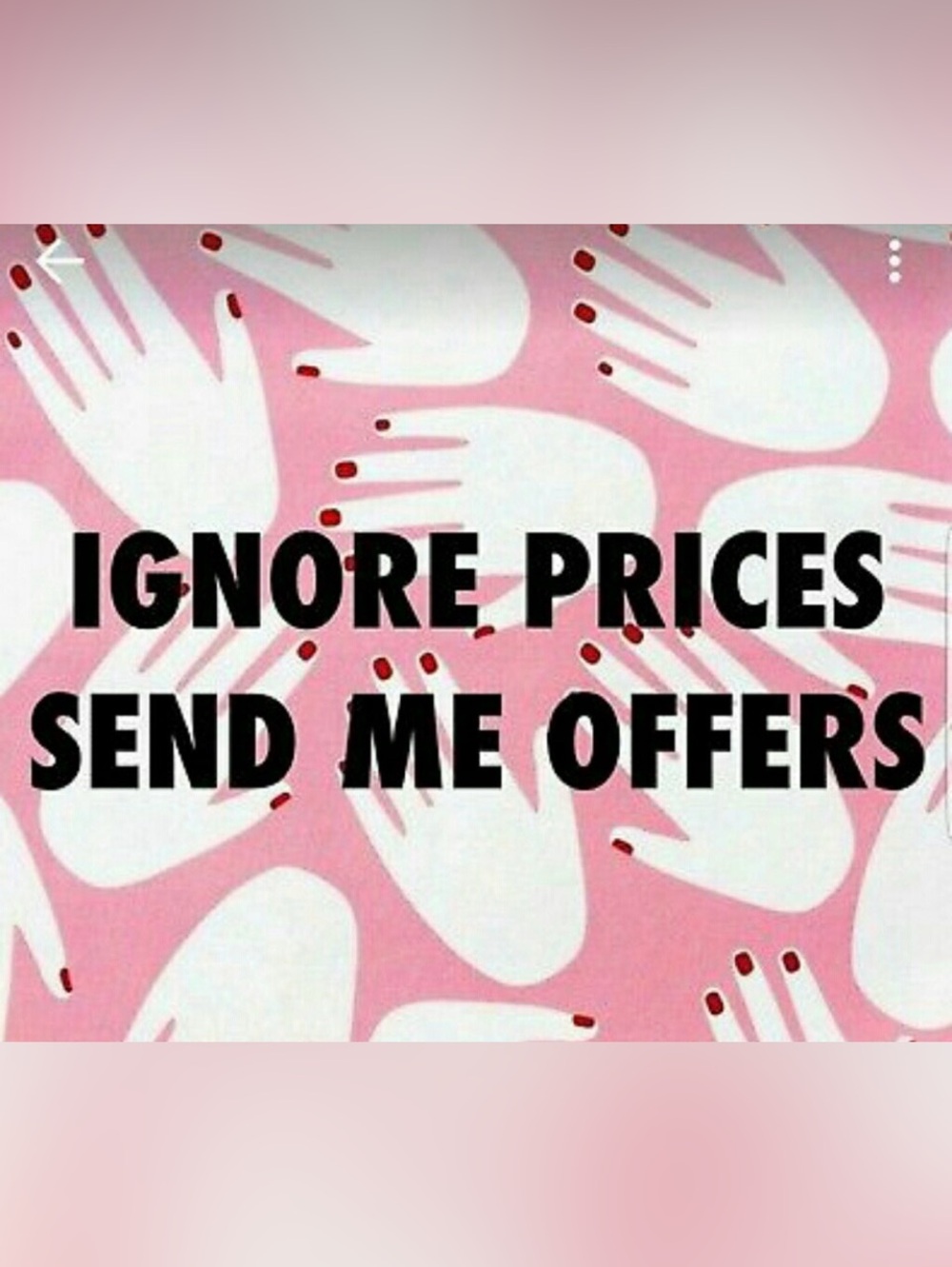Like it and send an Offer 🎈